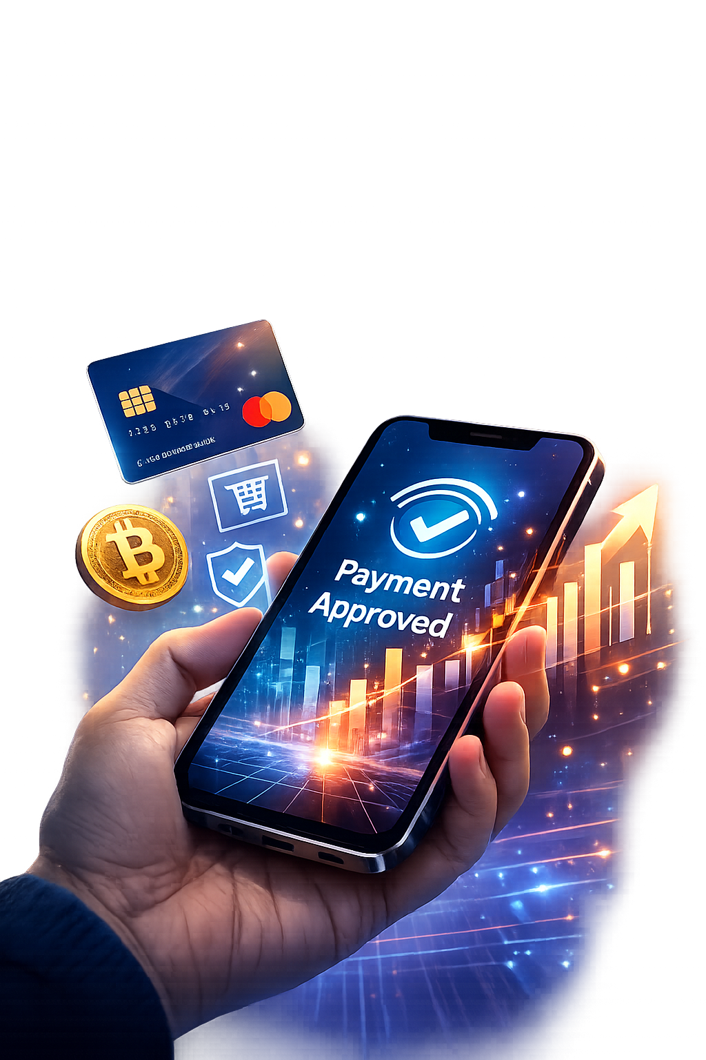 Mobile View of Digital Payments Platform